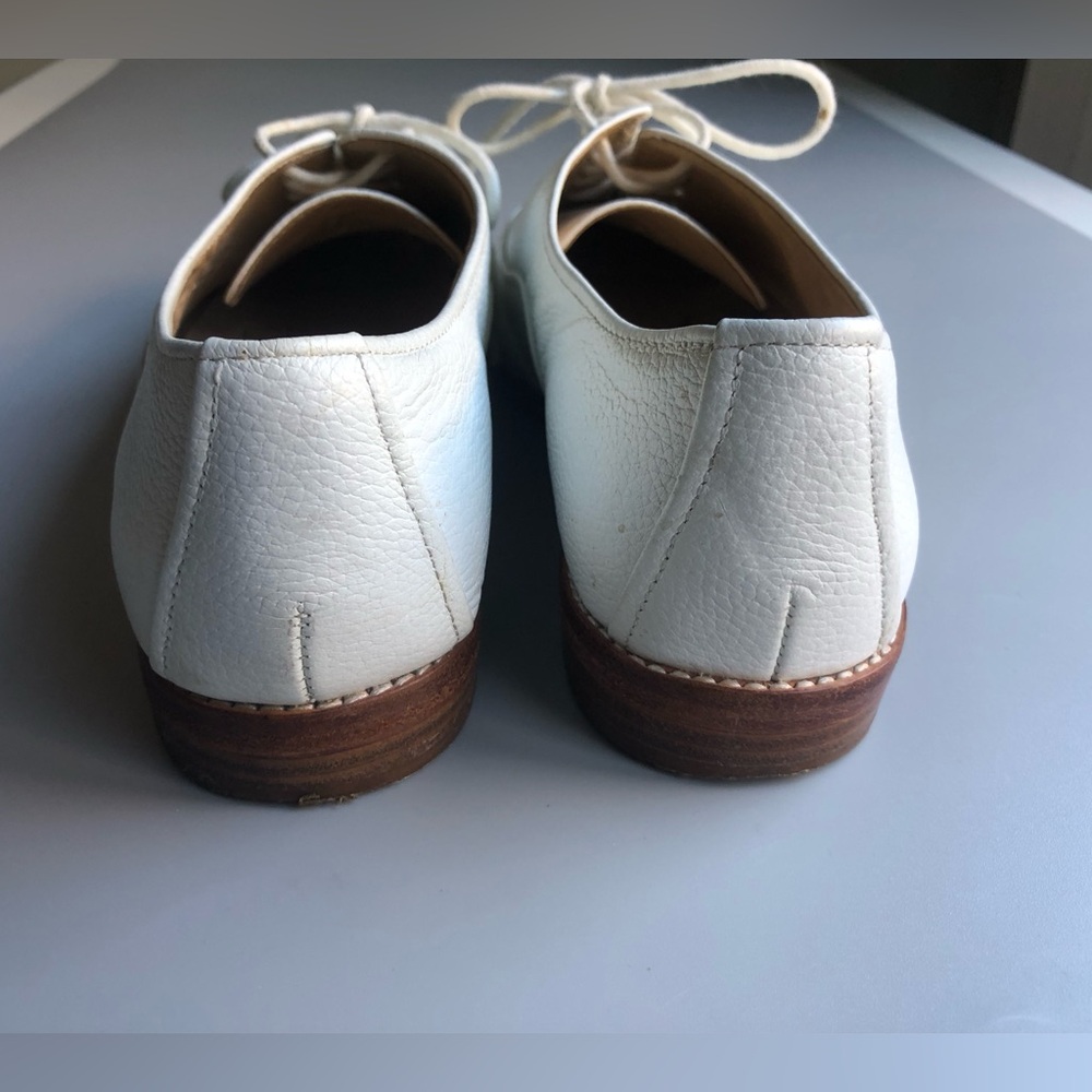 Kate Spade White & Black leather Oxfords Women's Size: 8M - Picture 5 of 14